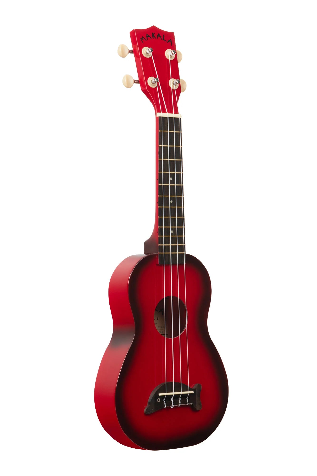 Makala Soprano Ukulele Solid Red Burst