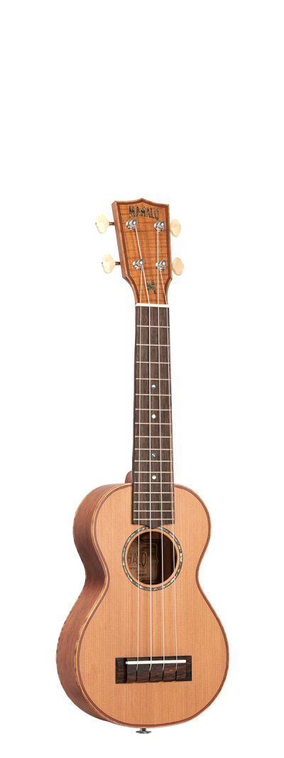 Mahalo Ukulele Sop Cedar Top Spalted Ma