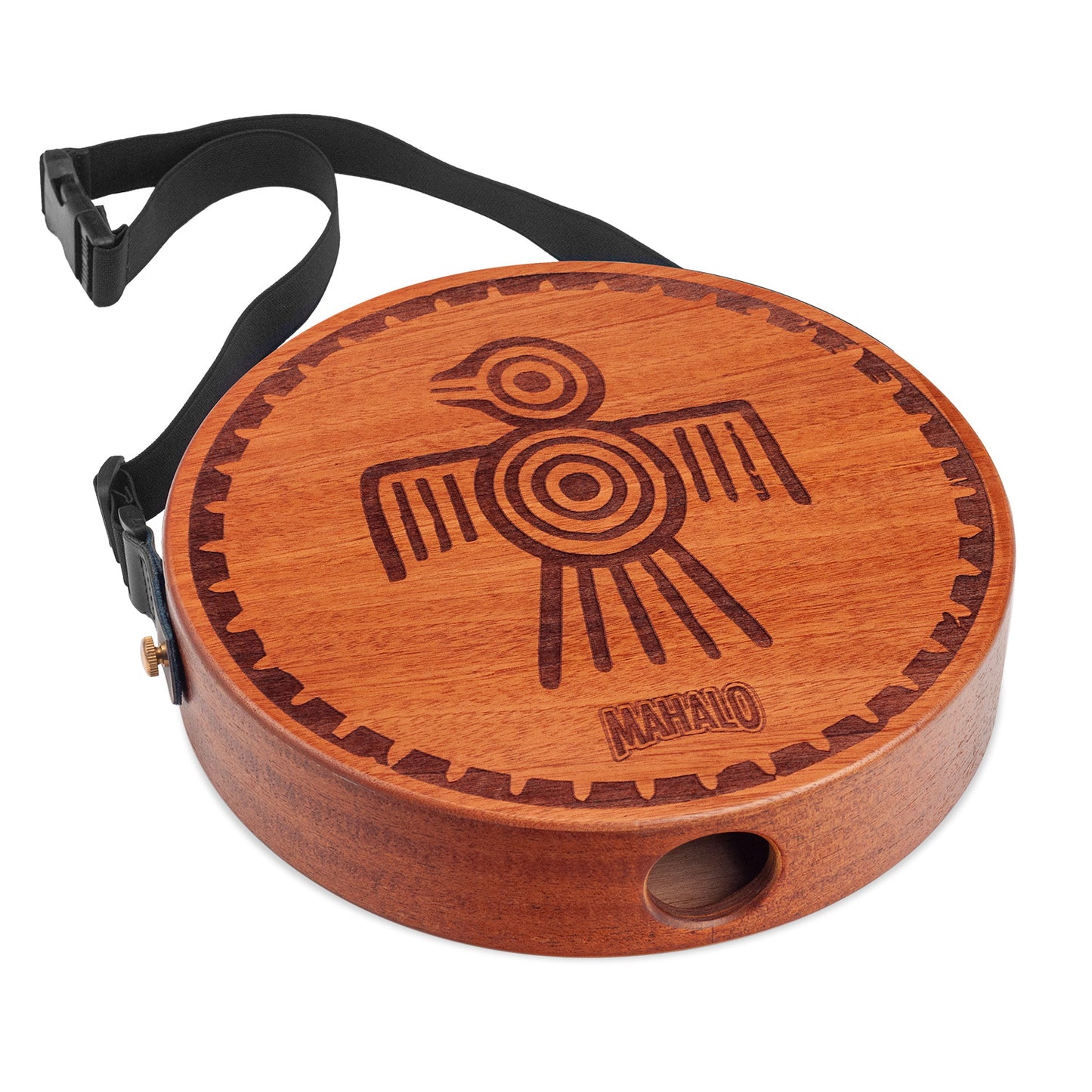 Mahalo Lap Top Cajon Bird Design