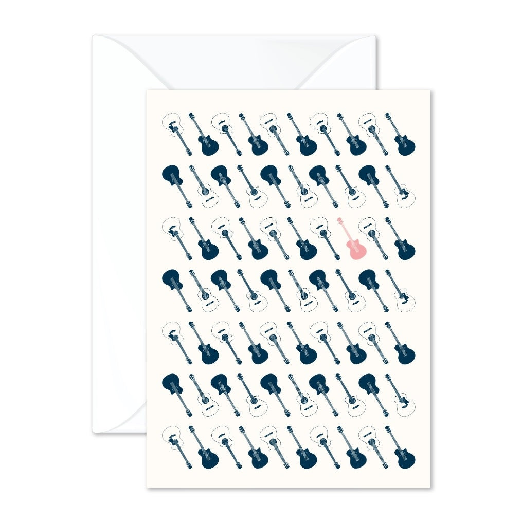 Card Vintage Acoustic Guitars