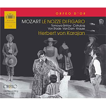 Mozart Le Nozze De Figaro Karajan CD Or