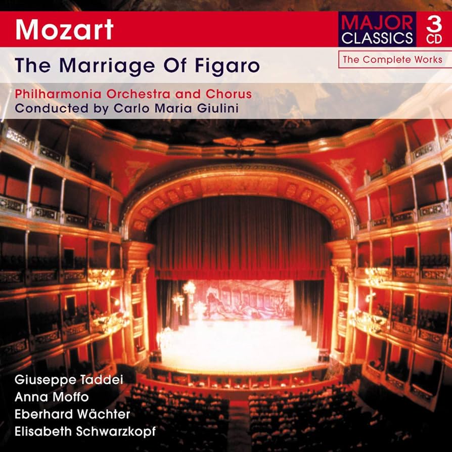 Mozart Marriage Of Figaro 3CD MC