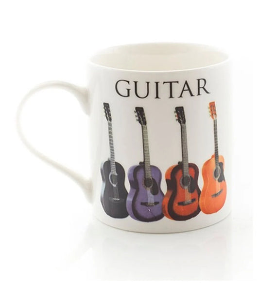 Mug Acoustic Guitar Music Word LSN