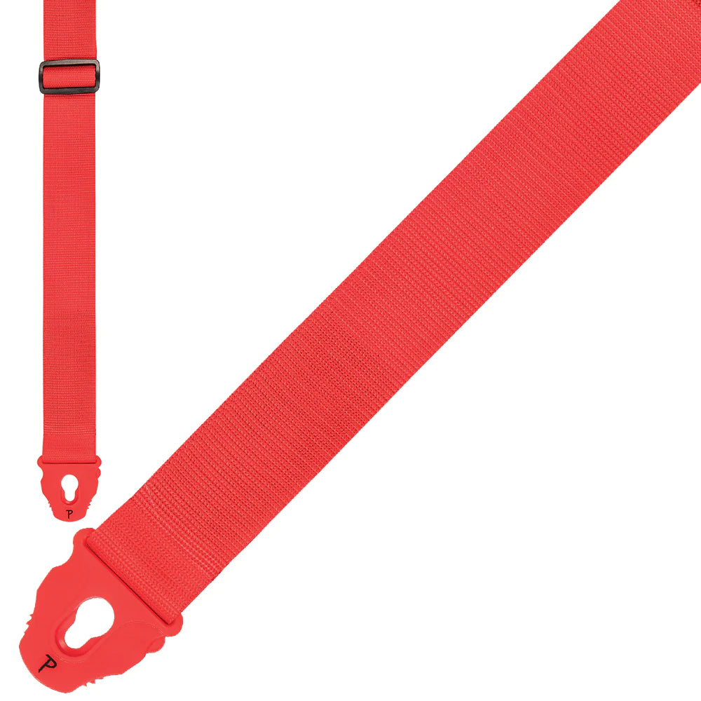 Gtr Strap Perris Red 2" Nylon Lock 7159