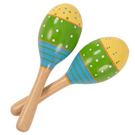 PP Early Years Maracas Green/Blue