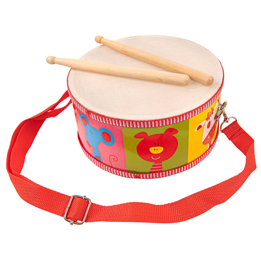 PP Early Years Wooden Drum - Animals