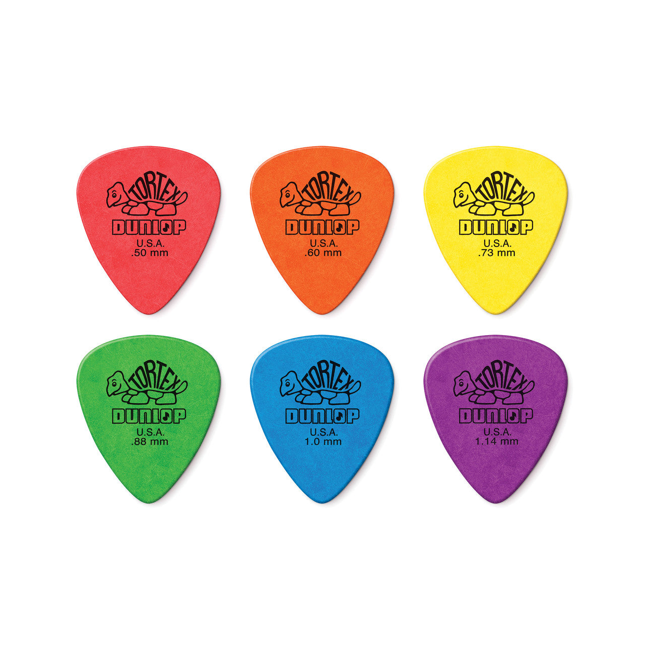 Plectrum Dunlop Variety Pack Tortex 12-Pack