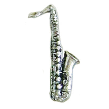 Pewter Badge Sax