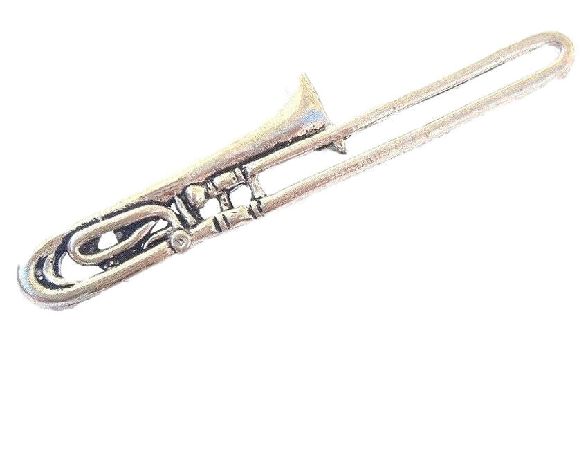 Pewter Badge Trombone