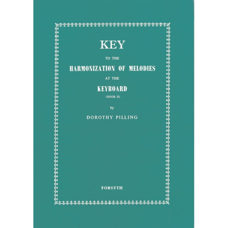 Pilling Key to Harmonisation Bk2 Green A