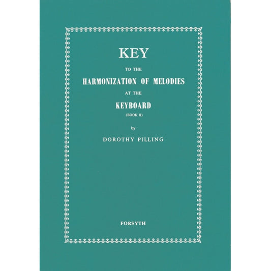 Pilling Key to Harmonisation Bk2 Green A