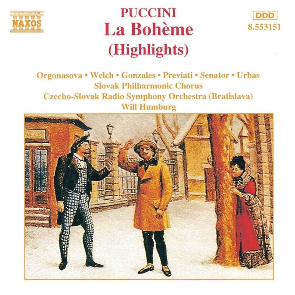 Puccini La Boheme Highlights CD NAX