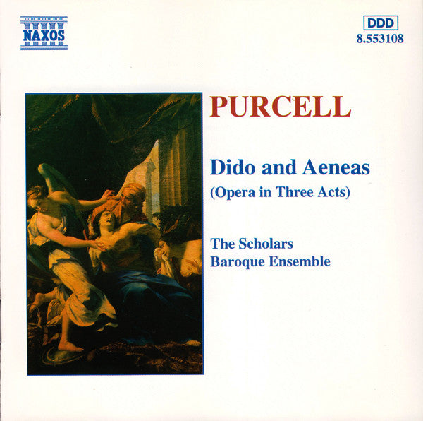 Purcell Dido & Aeneas CD Scholars Baroq