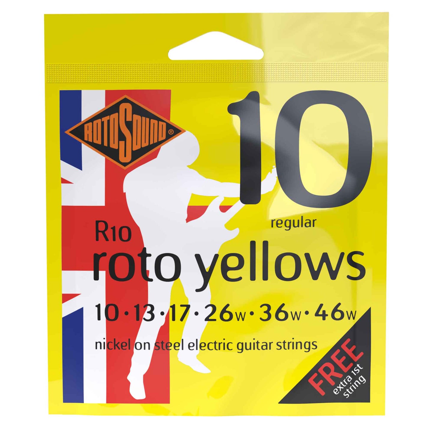 Rotosound Yellows 10-46 Regular Electric