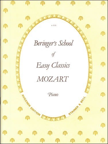 Mozart Beringer School of Easy Classics Piano