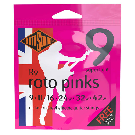 Rotosound Pinks 9-42 Super Light Electric