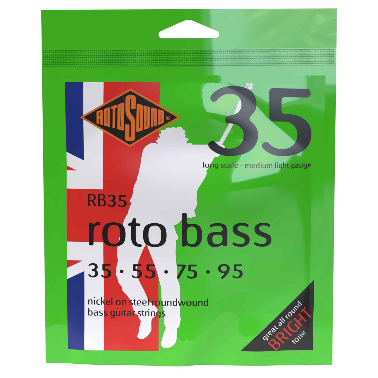 Rotosound Bass Gtr Strings 35-95 Set RB