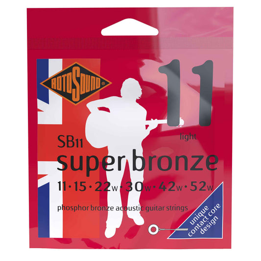 Rotosound Super Bronze 11 Acoustic Strings