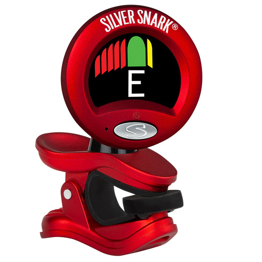 Silver Snark 2 Clip-on Tuner Red Silver