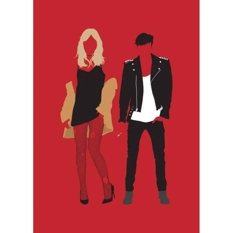 Pop Art Rock N Roll Greeting Card