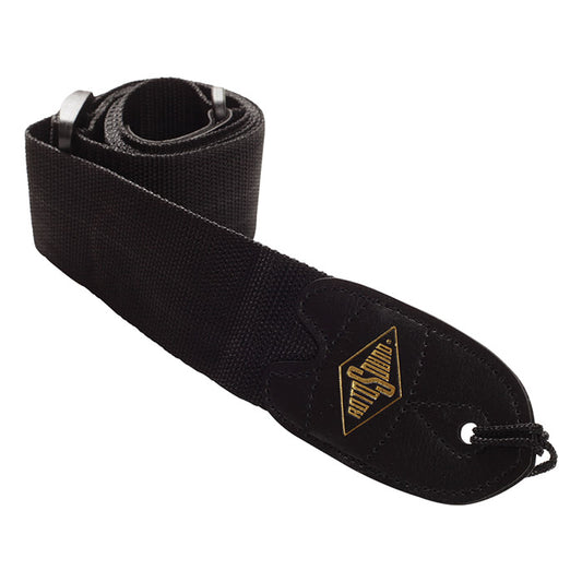 Gtr Strap Rotosound Black Nylon Webbing