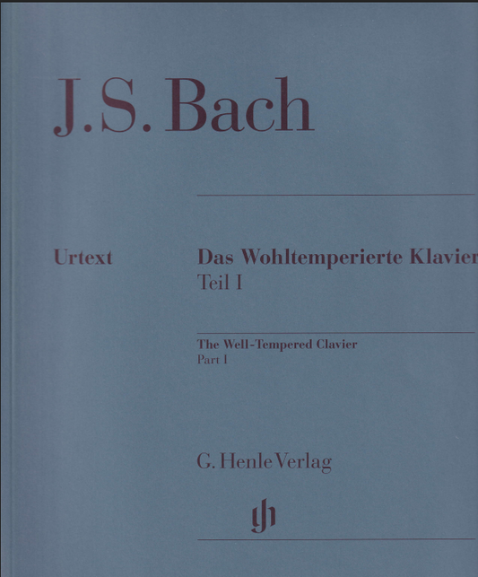 SH Bach The Well-Tempered Clavier Part 1 Henle 100