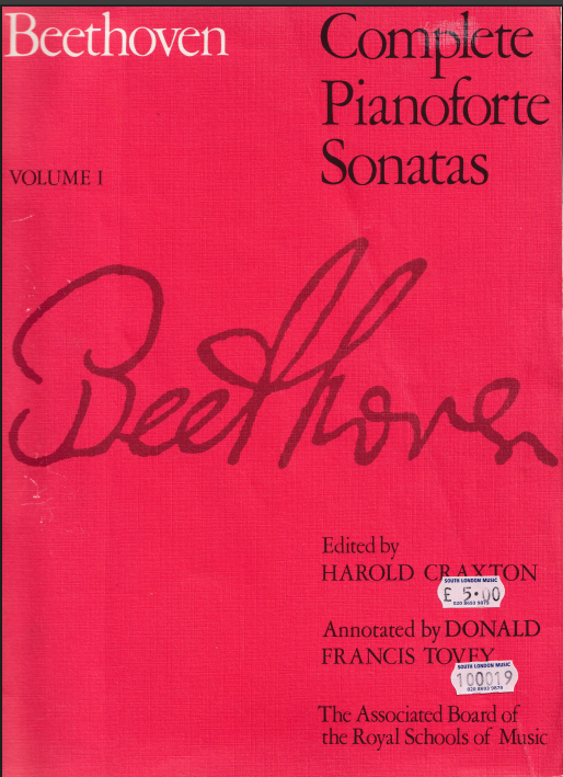 SH Beethoven Complete Pianoforte Sonatas Volume I