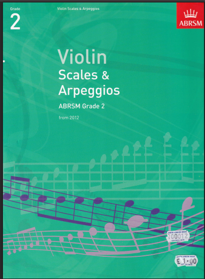 SH ABRSM Grade 2 Violin Scales & Arpeggios