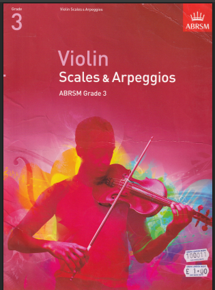 SH ABRSM Grade 3 Violin Scales & Arpeggios