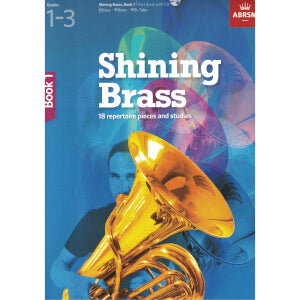ABRSM Shining Brass Grade 1-3 Book and Audio