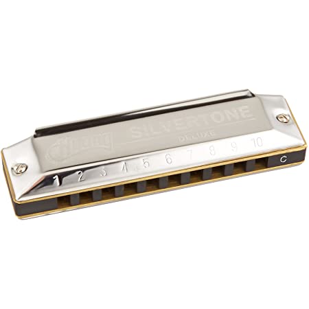 Silvertone Deluxe Harmonica F