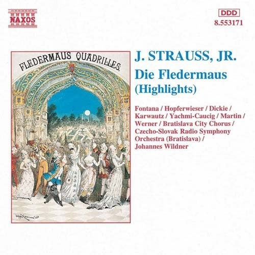 Strauss J Jr Die Feldermaus CD NAX