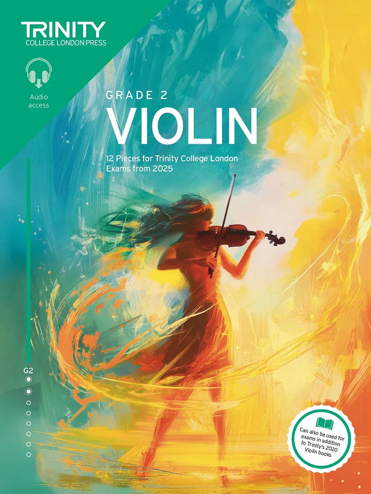 TCL Violin Grade 2 Sc&Pt From 2025