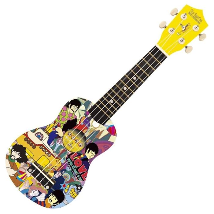 Ukulele Beatles Yellow Submarine MONTAGE