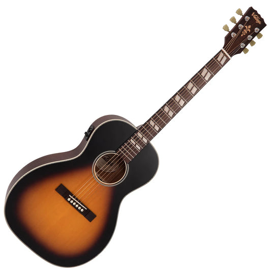 Vintage Electro Acoustic Parlour Vintage Sunburst