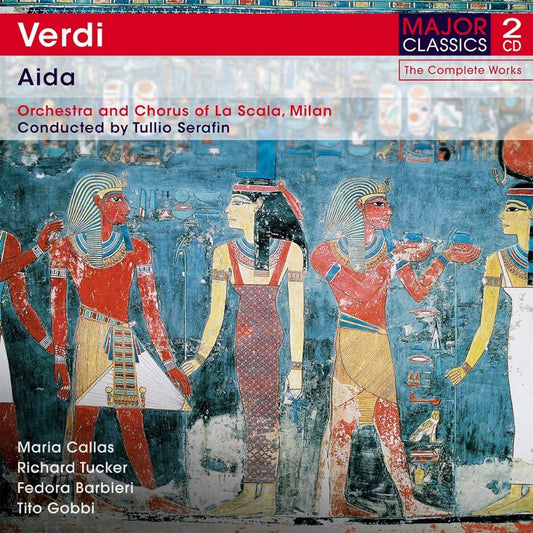Verdi Aida Serafin 2CD MC