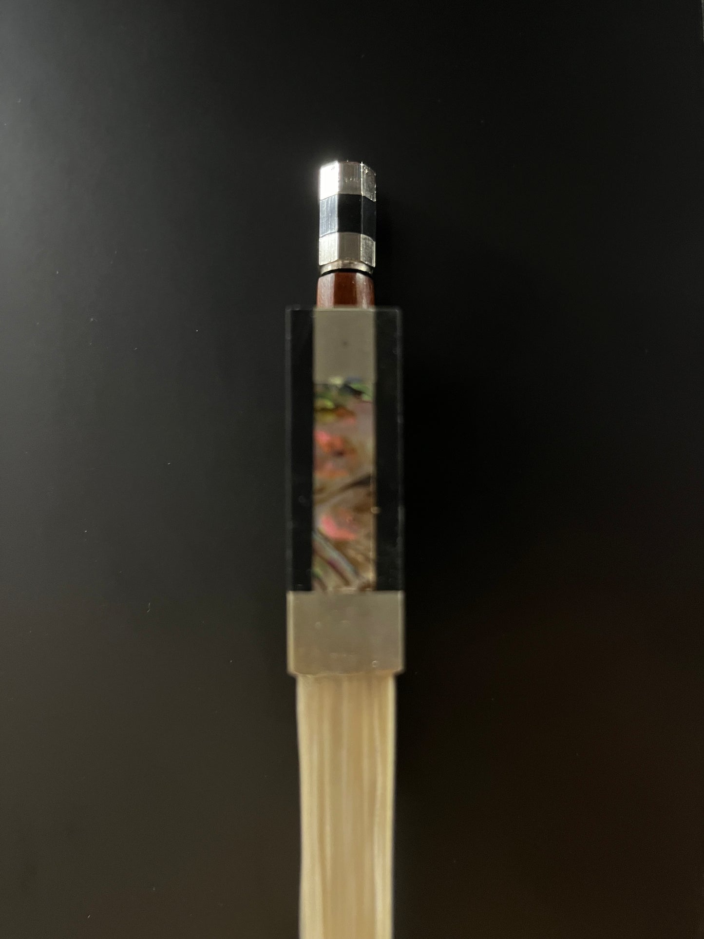 Vln Bow 1/4 Round Full Ebony Frog 1464JF