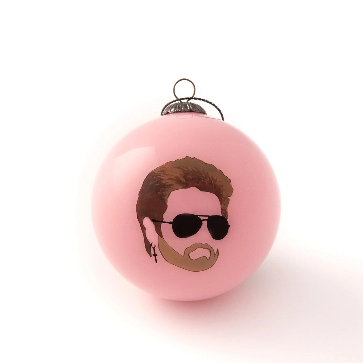 Glass Bauble George Michael