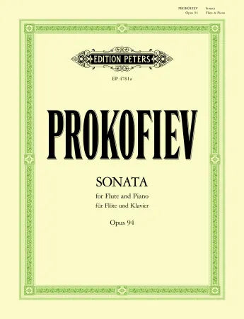 Prokofiev Sonata for Flute and Piano Op. 94 EP