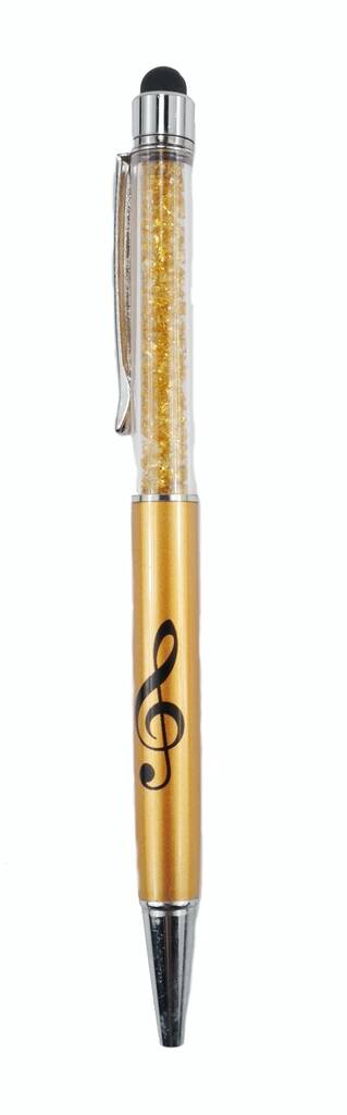 Pen Stylus Red Gold Crystal TYB2003