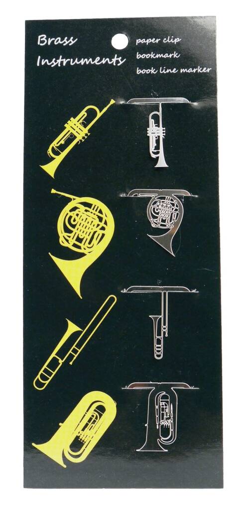 Clip Brass Instruments - 4 Pieces