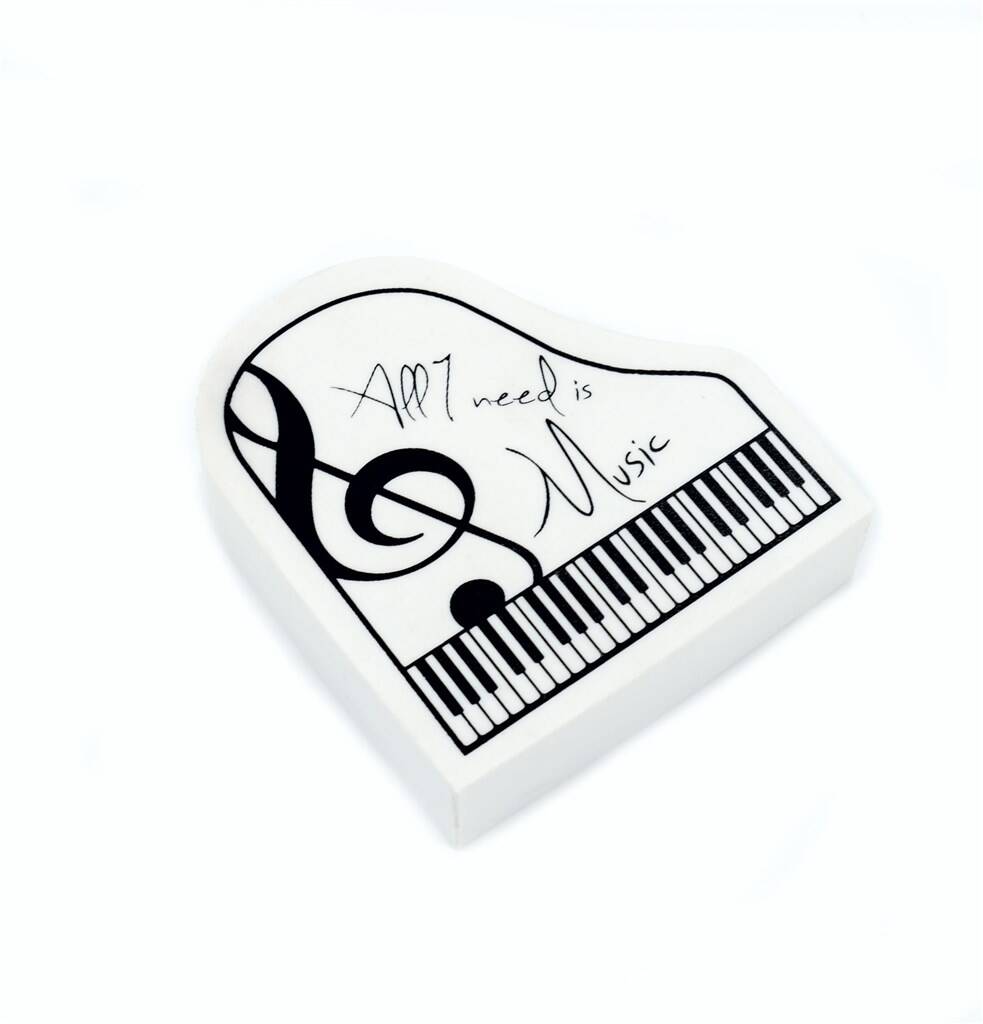 Piano Eraser - "All I Need Is Music"