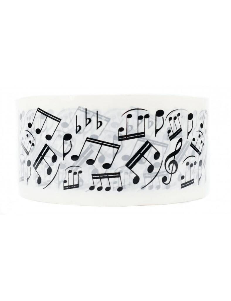 Packaging Tape Music Notes