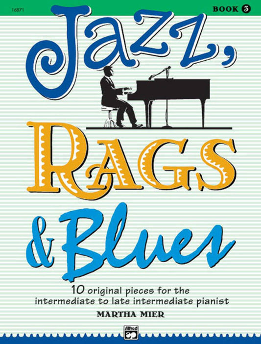 Jazz Rags & Blues Bk3 Pno Mier