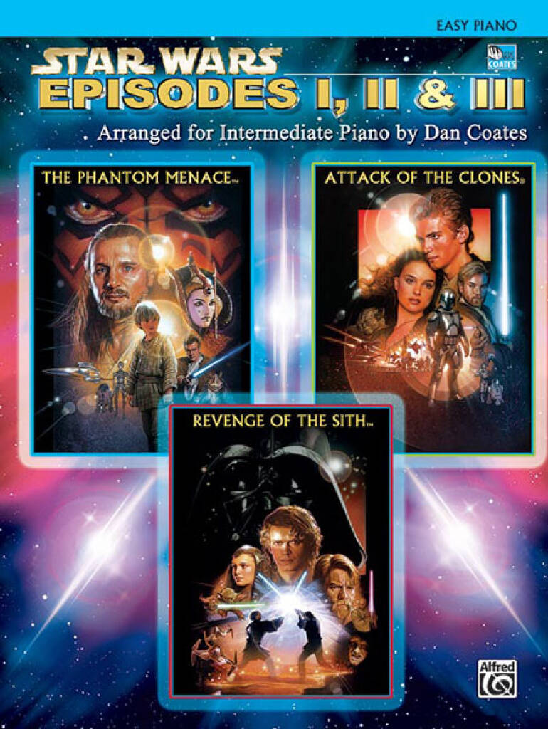 Star Wars Episodes I, II and III ~ Easy Piano