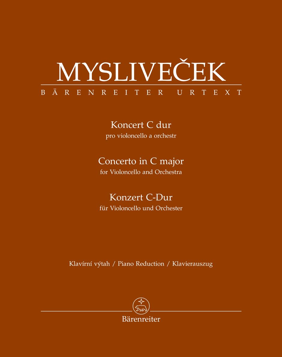 Myslivecek Cello Concerto in C BA11572-90