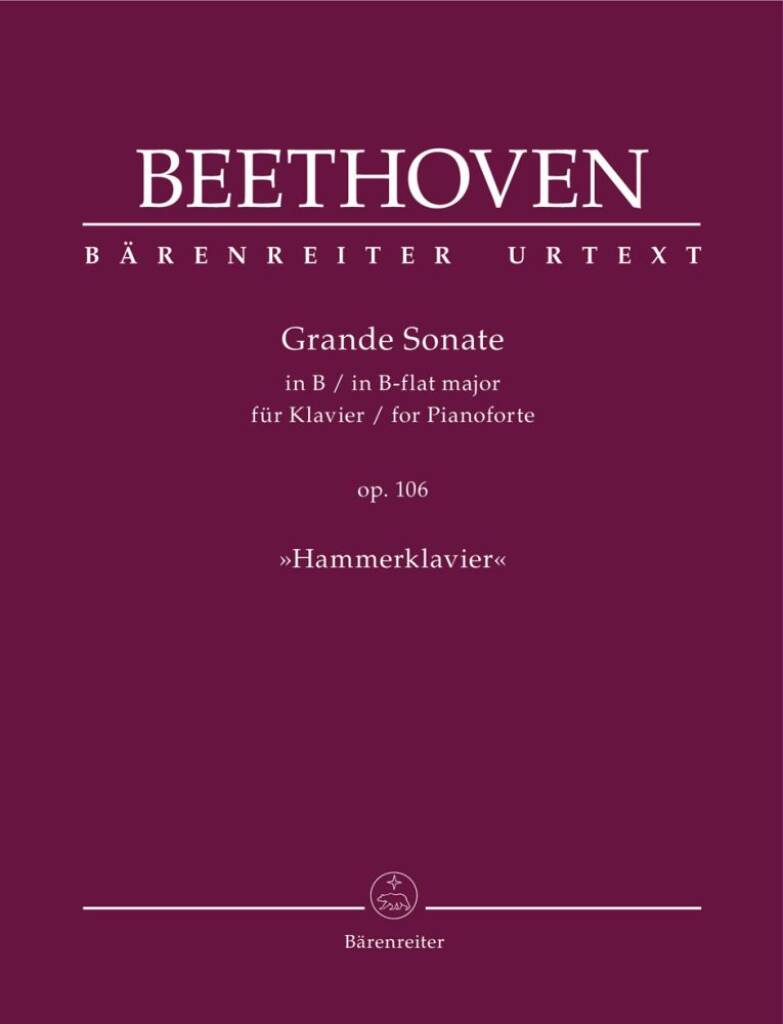 Beethoven Hammerklavier Pno Sonata Op10