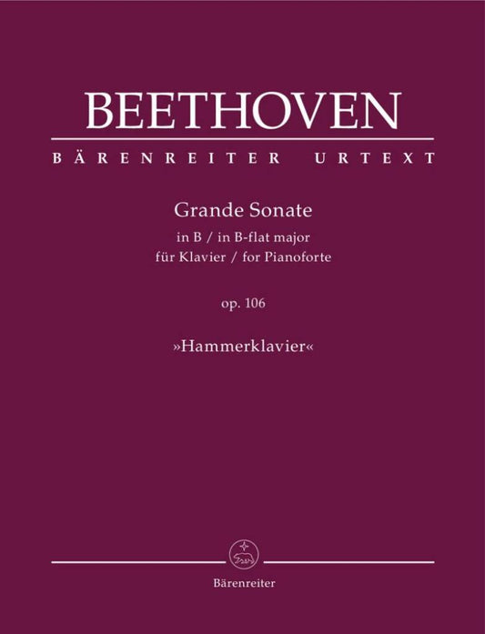 Beethoven Hammerklavier Pno Sonata Op10