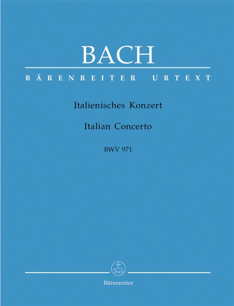 Bach Italian Concerto BWV971