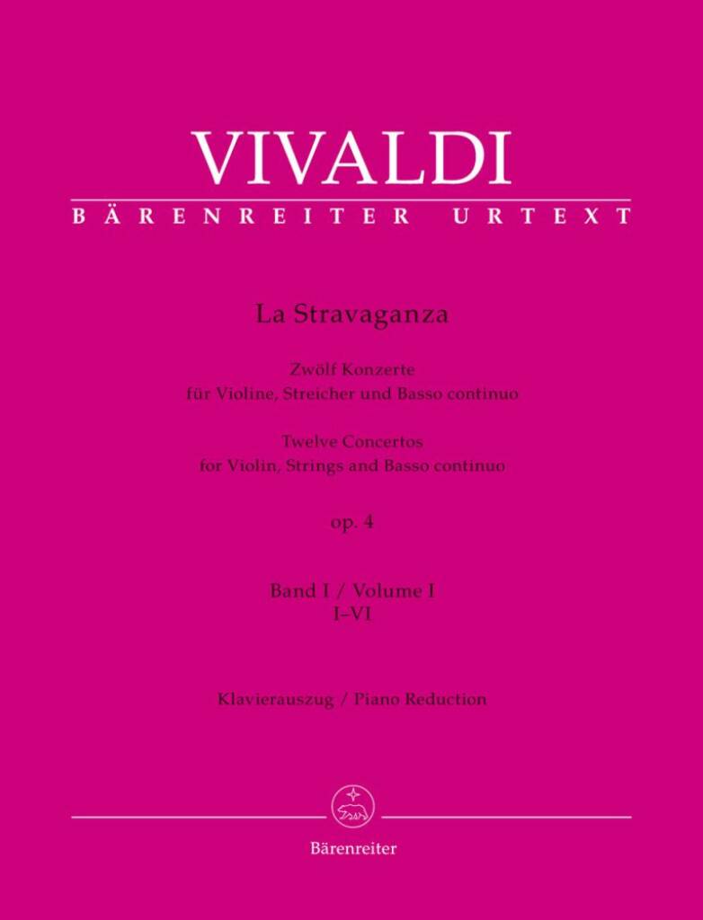Vivaldi La Stravaganza Op4 Vol1 VLN BA